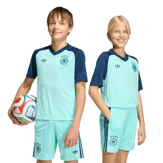 Deutschland 26 Aufwärmtrikot Auswärts - Blau - Kinder