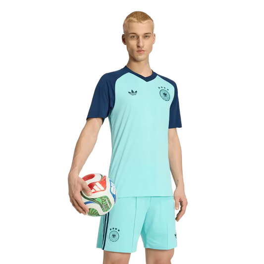 Deutschland 26 Aufwärmtrikot Auswärts - Blau
